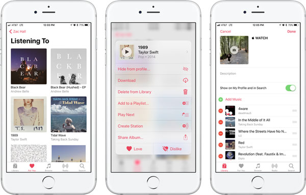 Smazat televizní pořady z iCloud přes Apple Music