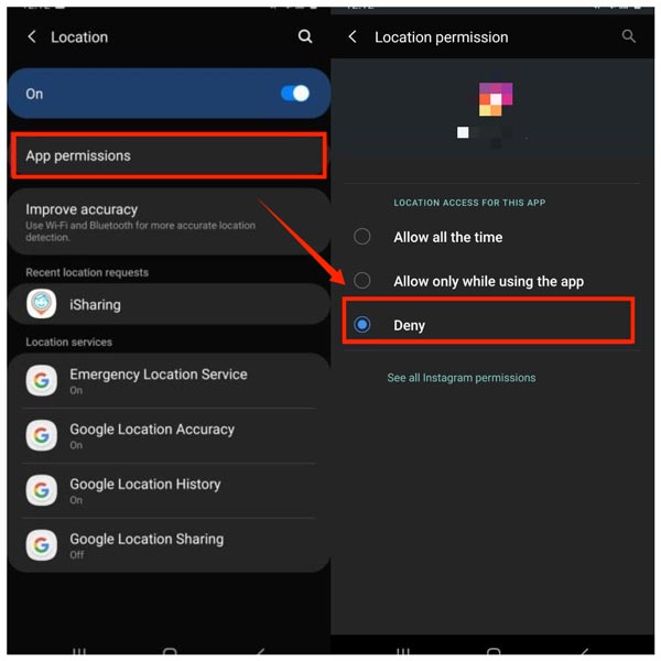 Disable Life360 Location Services On Android