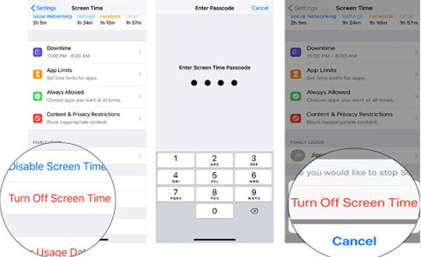 Restrictions dans iOS 12