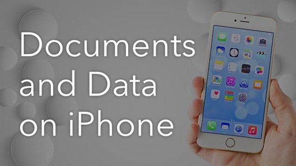 Documenti e dati su iPhone