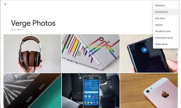 Download All Google Photos