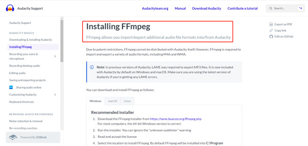 Download Install Ffmpeg