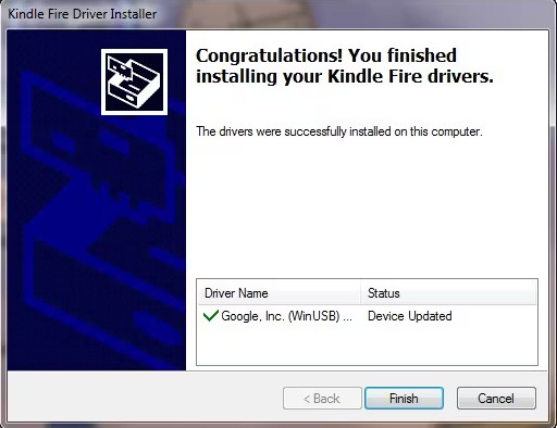 Descargar la utilidad Kindle Fire