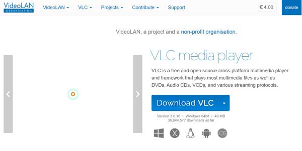 下载VLC