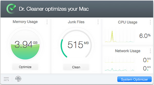 Возможности Dr Cleaner для Mac