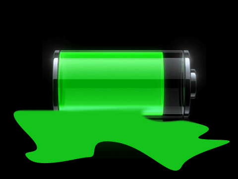 Drenk iPhone-batteri