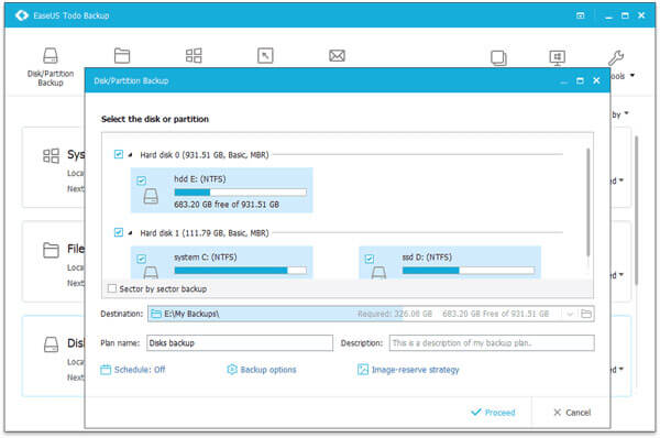 EaseUS Todo Backup Zdarma