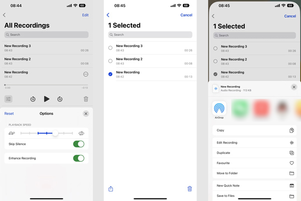 Edit Share Voice Memos on iPhone