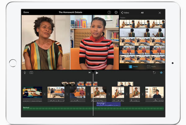 Bearbeiten Sie Videos in iMovie