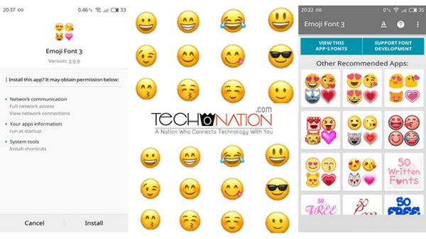 emoji font 3