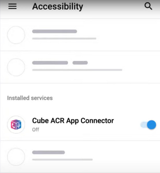Włącz łącznik aplikacji Cube Acr