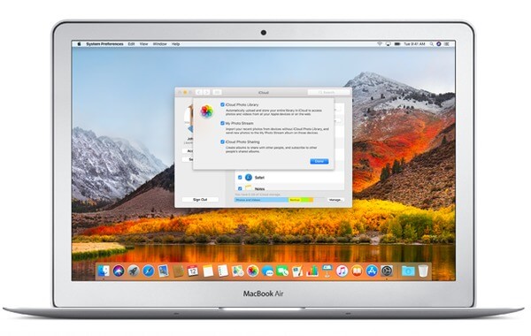 Mac fotoğraflarını iCloud'da yedekle