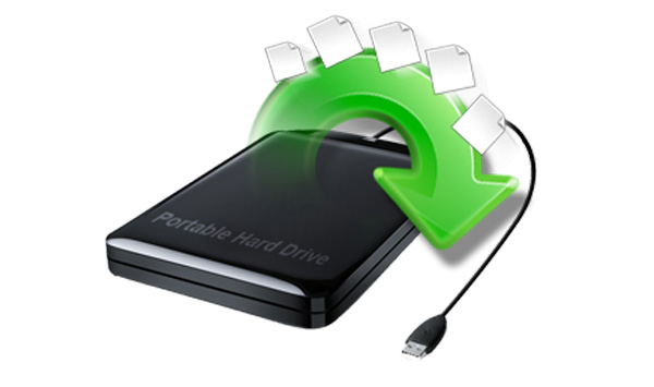 External hard drive recovery