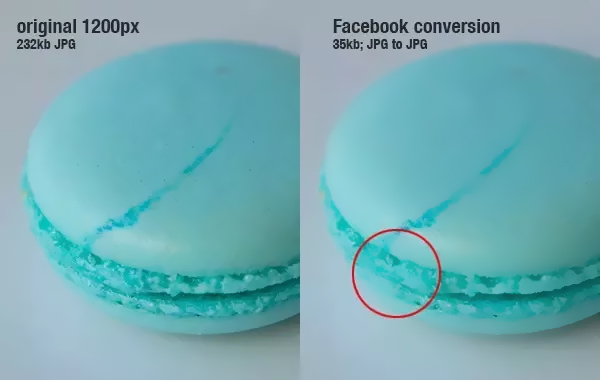 Facebook 图片压缩