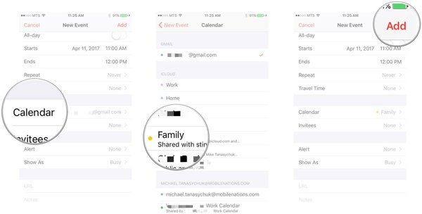 Family Sharing Calendar