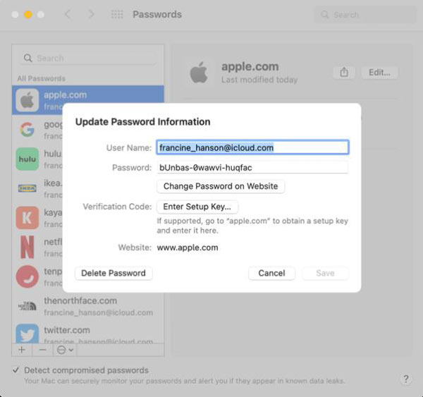 Hasło Apple ID Safari na iPhonie