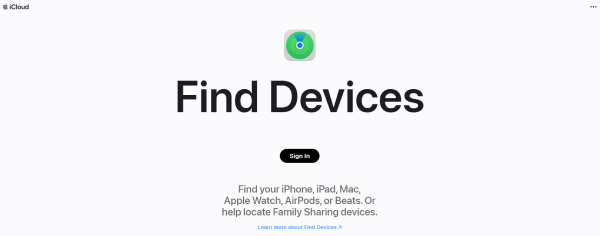 Geräte suchen Verfolgen Sie ein verlorenes iPhone