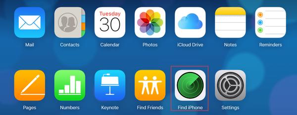 登录iCloud