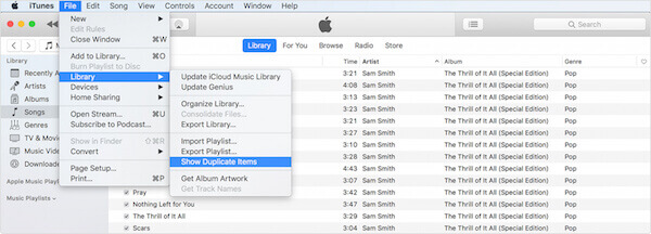 Az iTunes keresése
