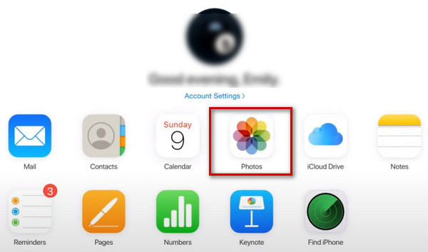 Keresse meg az iCloud Fotókat