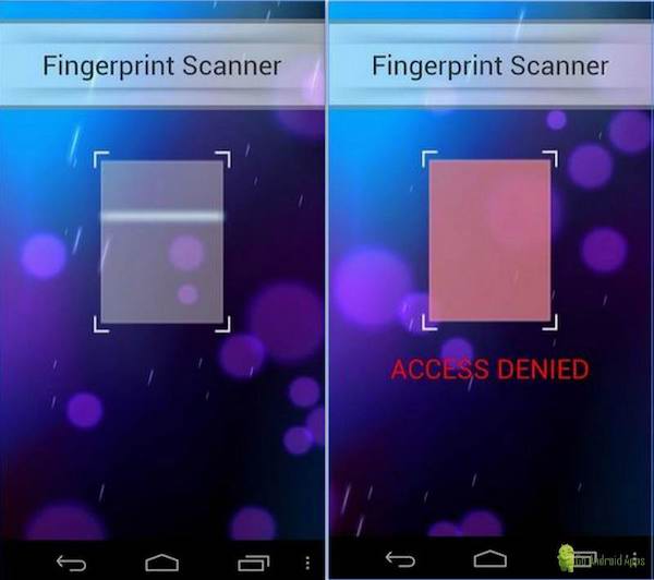 Fingerprint Lock Screen