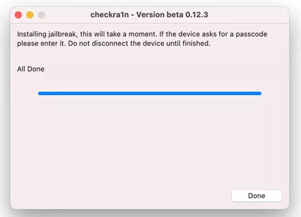Terminar Jailbreak Mac