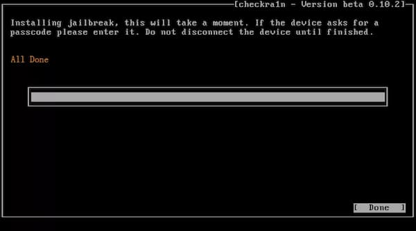 Terminar Jailbreak