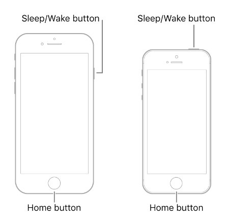 Neustart des iPhone 6 se erzwingen