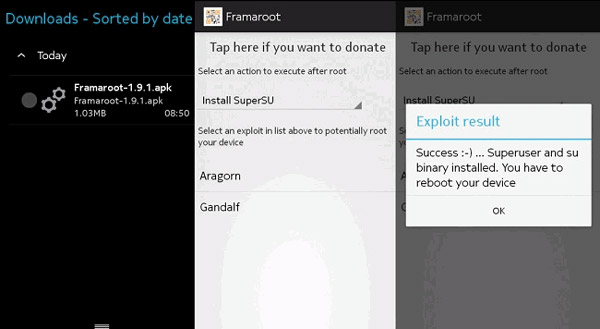 Framaroot Android Root