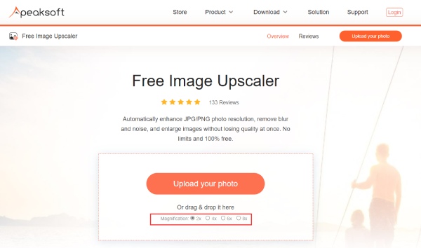 Free Image Upscaler Améliorer les photos agrandies
