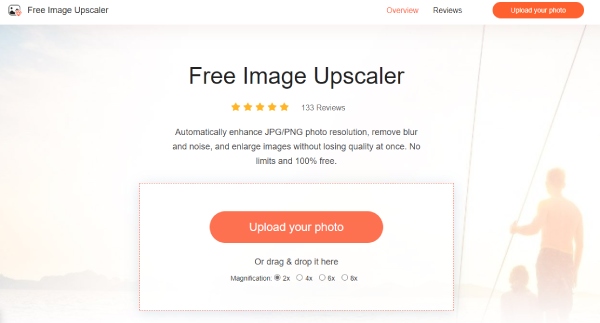 Gratis afbeelding Upscaler