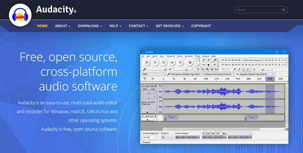 Kostenloser Open-Source-Audio-Editor Audacity