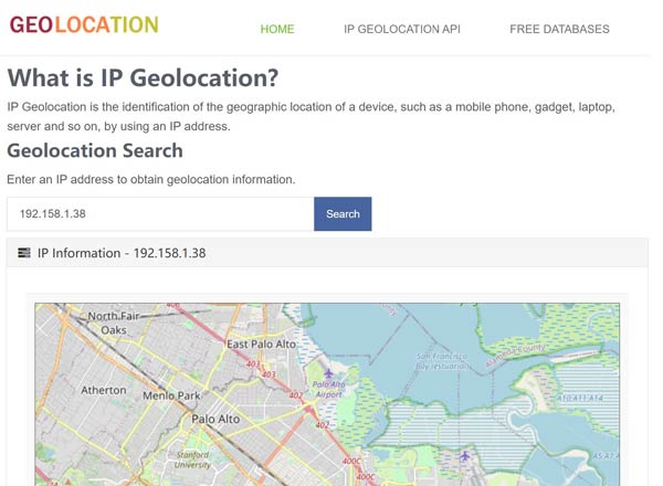 Localização geográfica