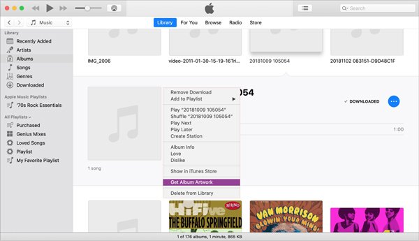 Apple Musicがアルバムのアートワークを表示しない 以下が最良の修正です