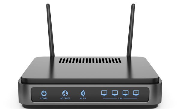 Ellenőrizze a router helyét