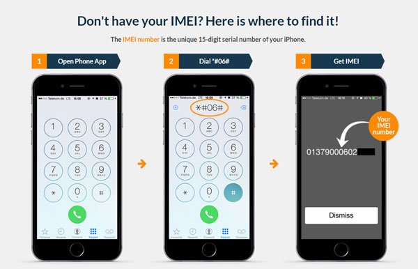 Получить IMEI