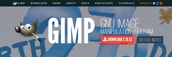 Download do GIMP