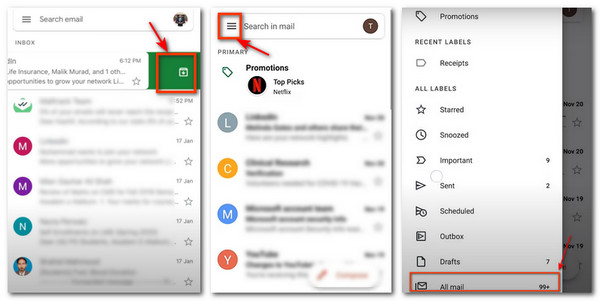 Gmail-arkiv