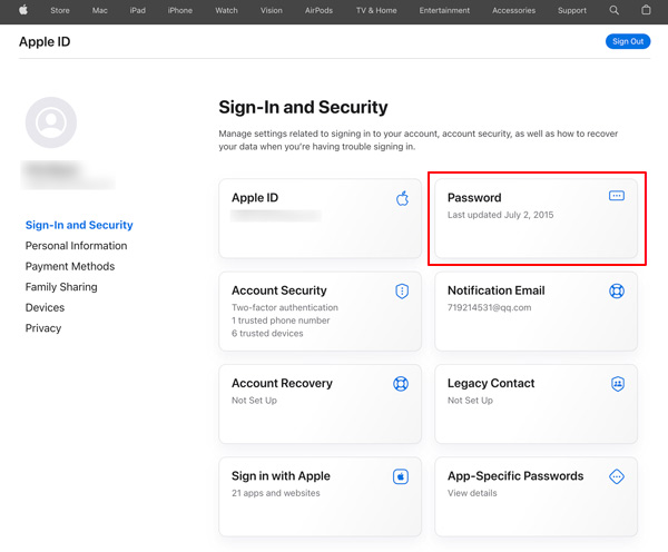 Go To iCloud Sign In And Security