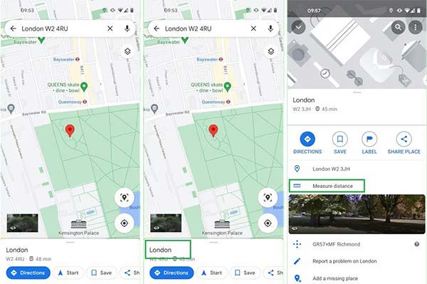 Google Maps-appen