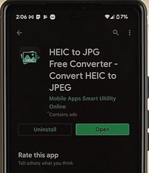 HEIC til JPG gratis konverter