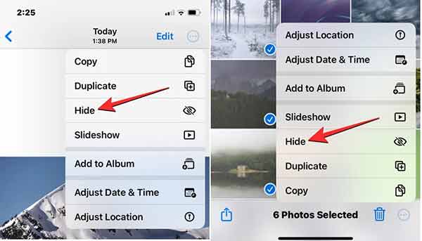 Hide Photos On iOS 16/17