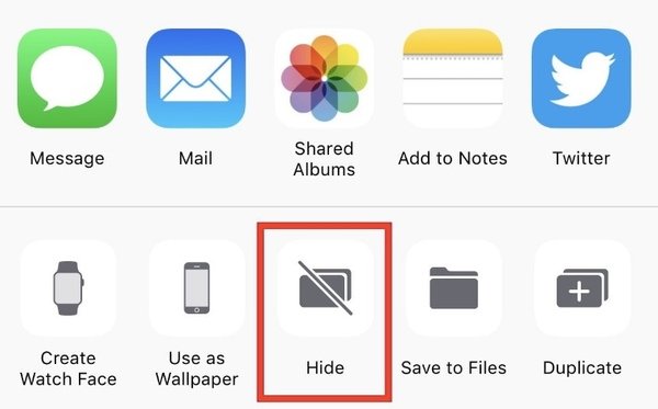 Ukryj zdjęcia na iPhonie
