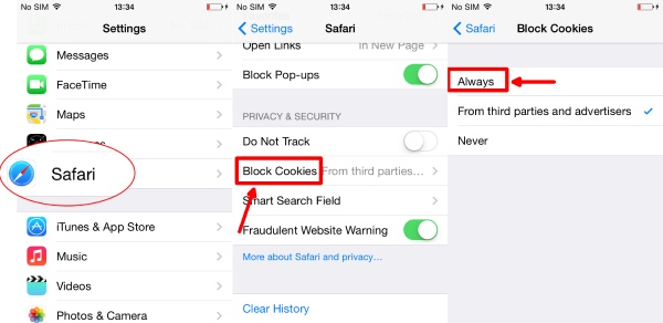 How to Allow Cookies on iPhone IOS 7 to 10