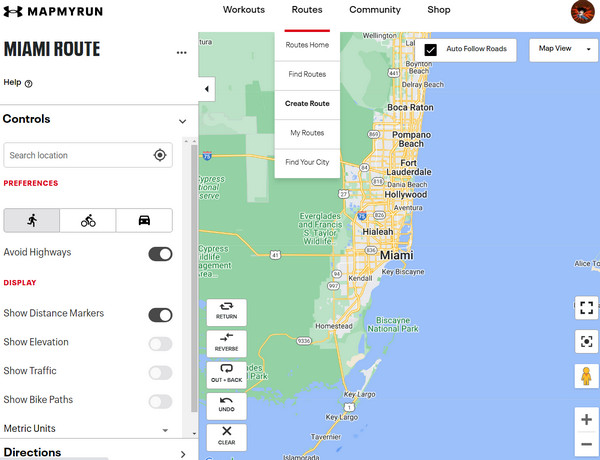 Cómo crear una ruta