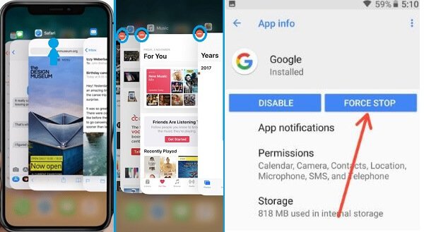 How To Force Close Apps