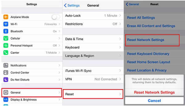 How To Reset Network Settings On iPhone