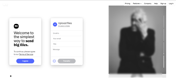 Comment utiliser Wetransfer sur le Web