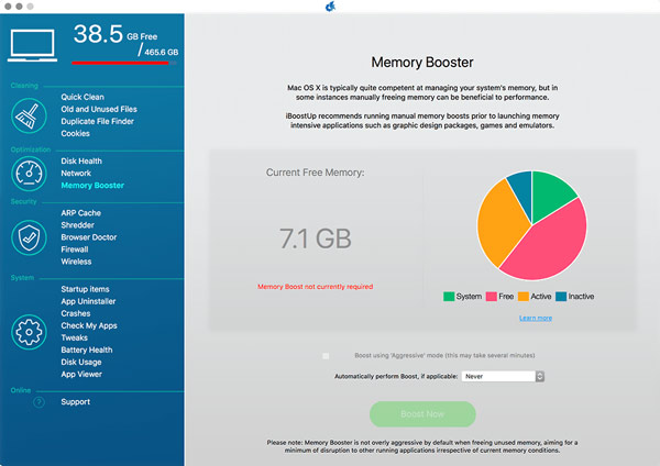 iBoostUp Memory Bookster