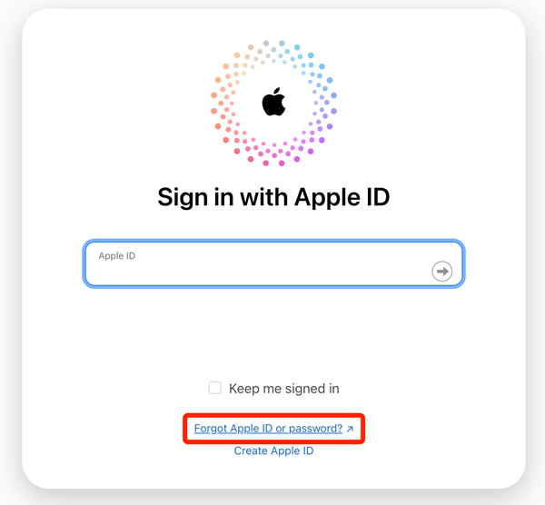 iCloud Login Forgot Apple ID Or Password